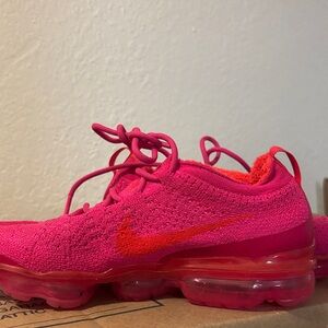 Nike Women's Sneakers - Pink and Orange